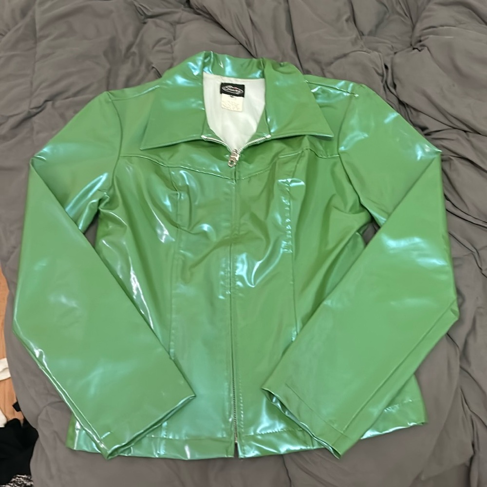 Florescent Green Long Sleeve Top